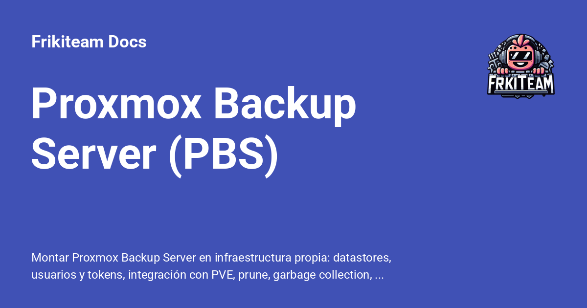 PBS - Frikiteam Docs